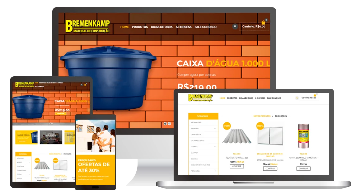4Leads Vitoria Case de Sucesso Bremenkamp Mockup